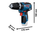 GSB 12V-35 Professional Combi Drill 12V 2 x 3.0Ah Li-ion                        
