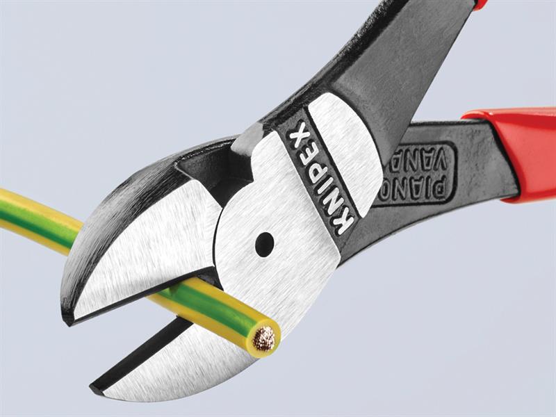 74 01 160 High Leverage Diagonal Cutters Plastic Coated Grips 160mm             