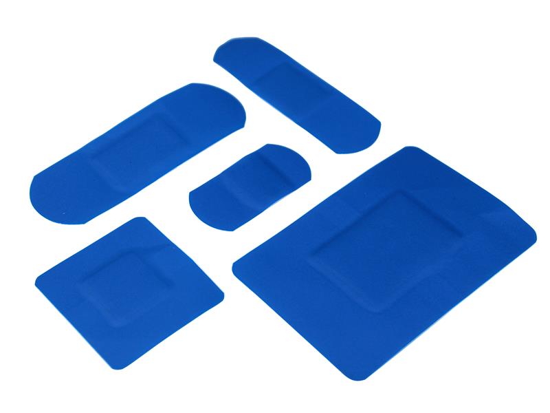 Assorted Hypoallergenic Blue Plasters 120
