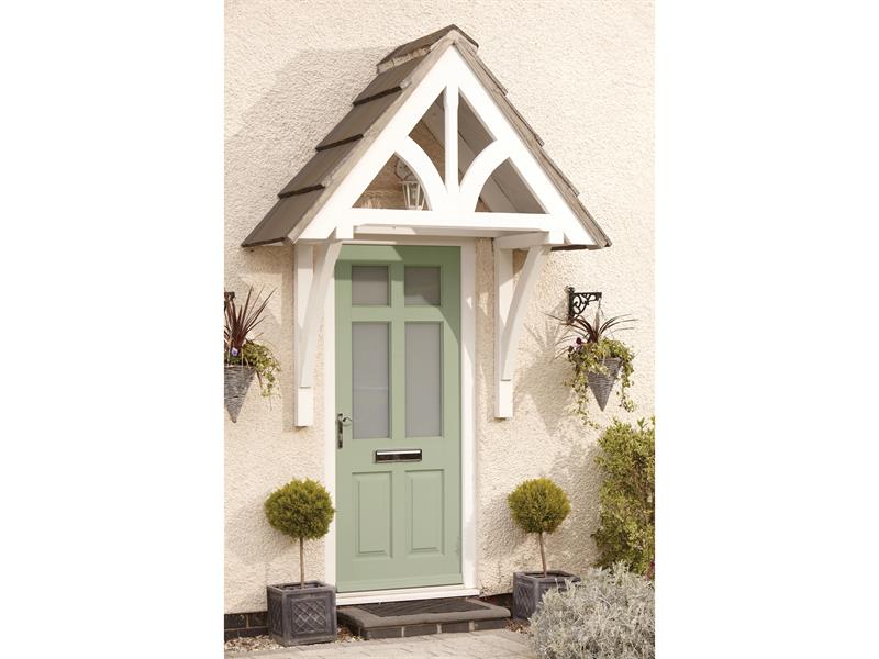 10 Year Weatherproof Wood Paint Spring Green Satin 750ml