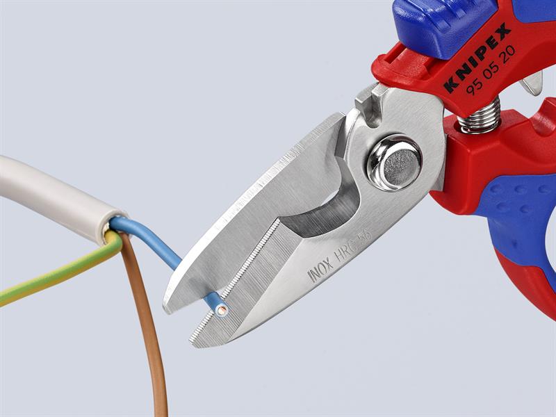 95 05 20 Angled Electricians' Shears 160mm                                      