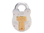 660KA Old English Padlock with Steel Case 64mm Keyed