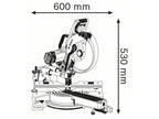 GCM 12 SDE Professional Sliding Mitre Saw 1450W 110V                            