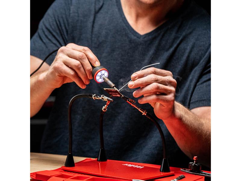 LED Halo Ring™ Soldering Iron Station 5-30W 240V