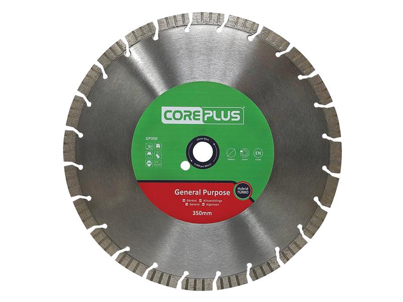 GP350 General-Purpose Hybrid Turbo Diamond Blade 350mm