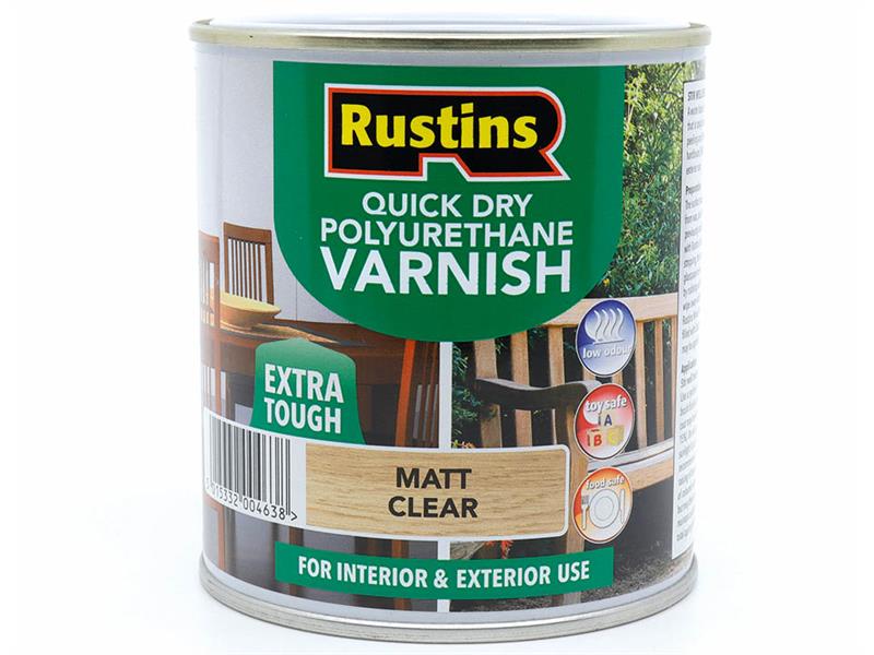 Quick Dry Polyurethane Varnish Matt Clear