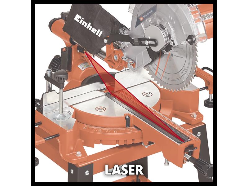 TC-SM 2531/2 U Sliding Mitre Saw 254mm 1900W 240V                               