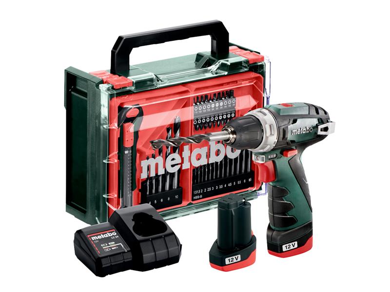 PowerMaxx BS Drill Driver Basic Set 12V 2 x 2.20Ah Li-ion