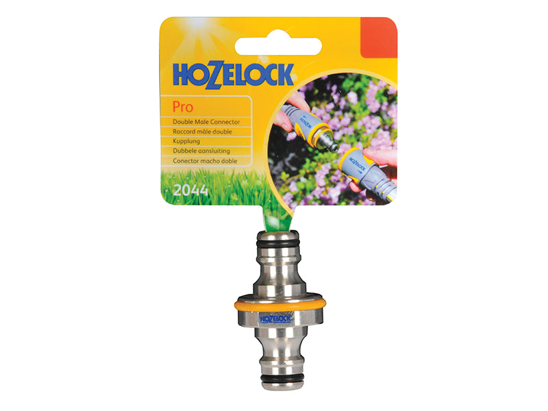 2044 Pro Metal Double Male Connector 12.5mm (1/2in)                             