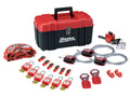 Valve & Electrical Lockout Toolbox Kit 23-Piece