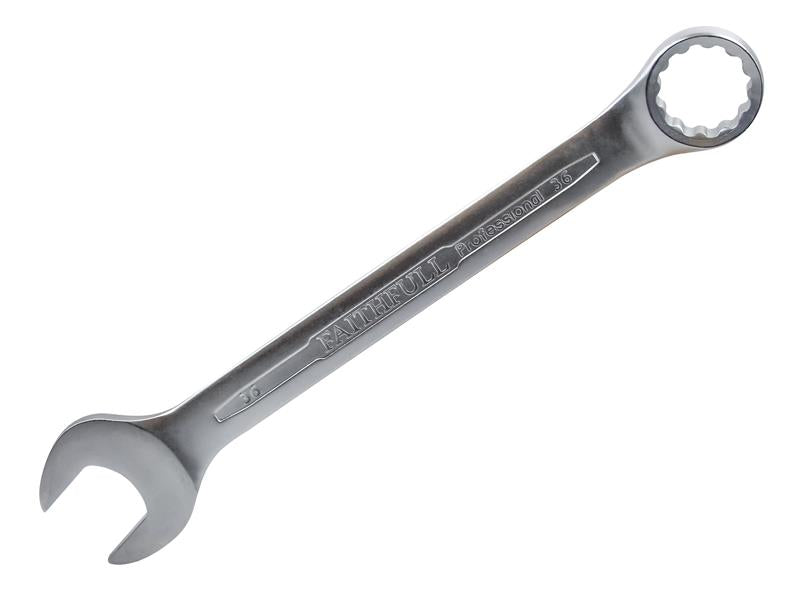 Combination Spanner CV Satin Finish 36mm                                        