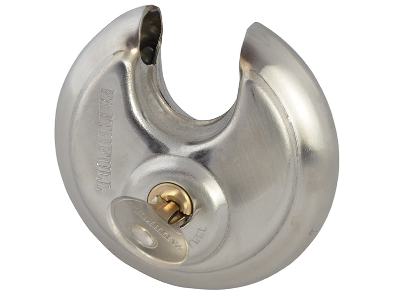 Stainless Steel Discus Padlock 70mm                                             