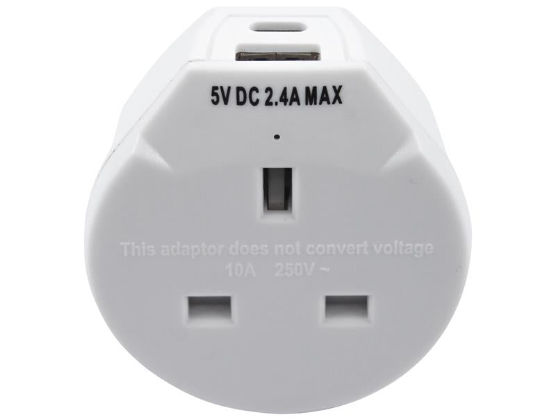 Travel Socket with USB Charger