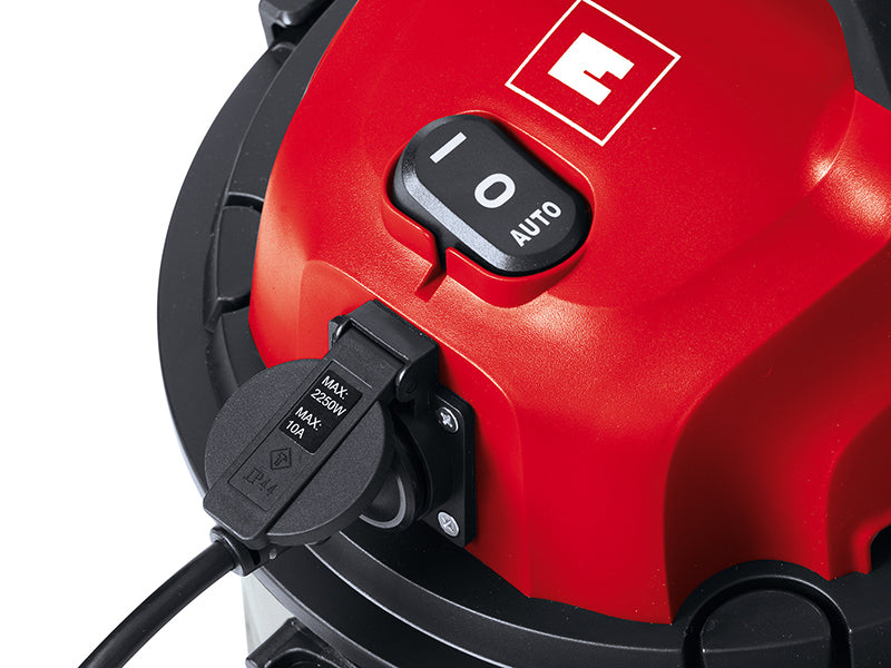 TE-VC 1930 SA Wet & Dry Vacuum with Power Take Off 30 litre 1500W 240V          