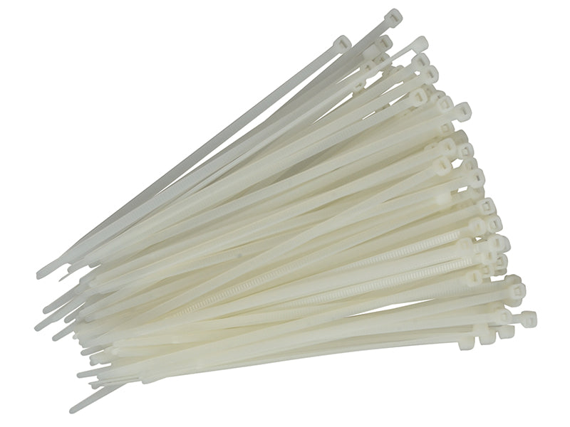 Cable Ties White 4.8 x 300mm (Pack 100)