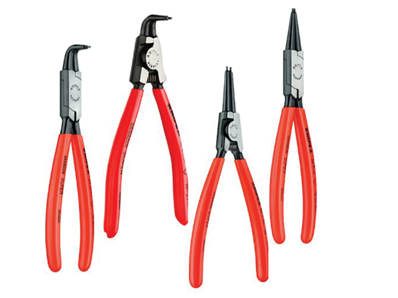 00 19 56 Circlip Pliers Set in Roll, 4 Piece                                    