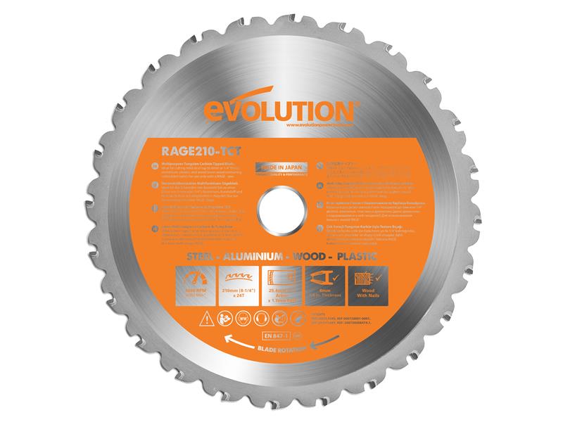 Multi-Material Mitre Saw Blade