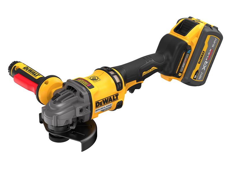 DCG418SHDX XR FlexVolt Detect Angle Grinder 125mm 54V 2 x 9.0Ah Li-ion          