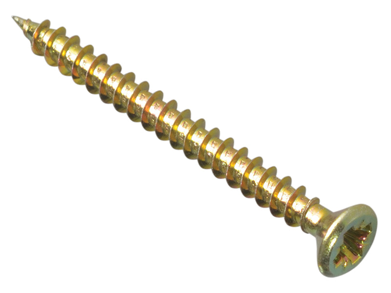 Multi-Purpose Pozi Compatible Screw CSK ST ZYP 6.0 x 90mm Box 100