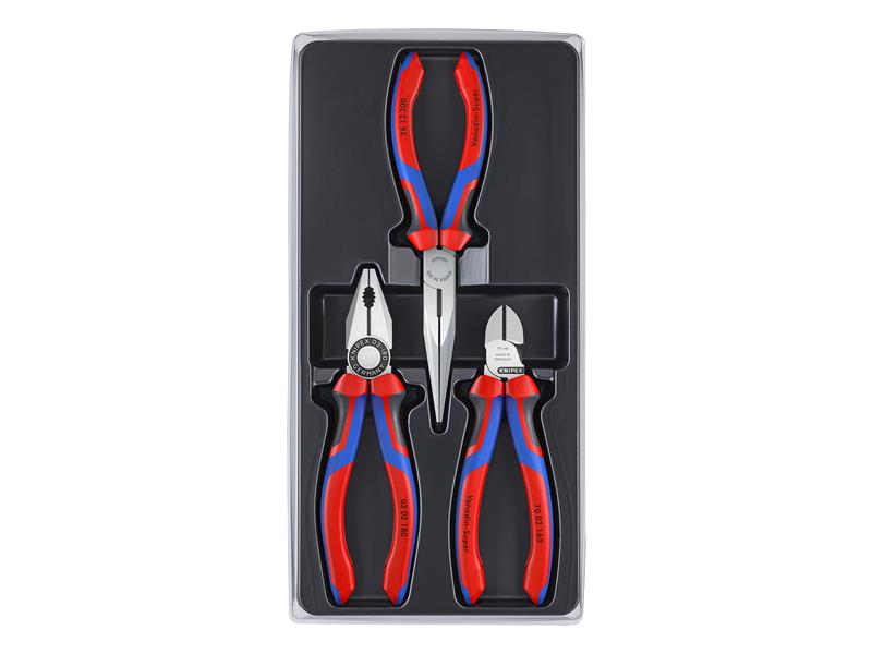 00 20 11 Assembly Pack Pliers Set, 3 Piece                                      
