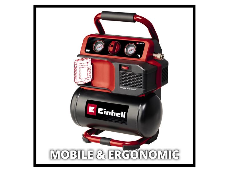 TE-AC 18/75 Li OF-Solo Power X-Change Air Compressor 18V Bare Unit              