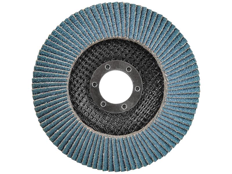 Zirconia Abrasive Jumbo Flap Disc 125 x 22mm Mixed Grit (3 Pack)