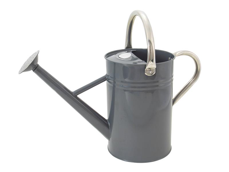 Metal Watering Can Cool Grey 4.5 litre                                          