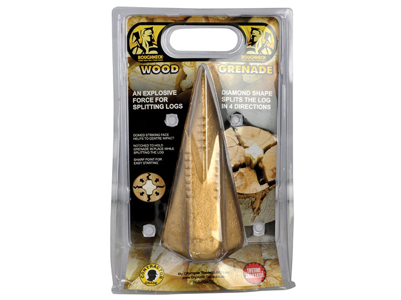 Wood Grenade® Splitting Wedge (Blister Packed) 1.6kg (4 lb)