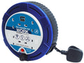 Cassette Reel 4 Gang 10A 5m Blue SCT0510/4BL-MP
