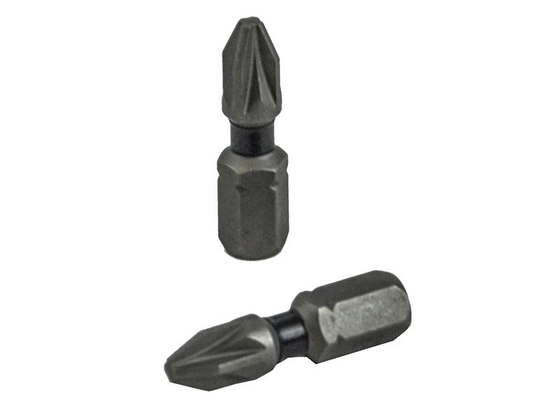 Pozidriv Impact Screwdriver Bits PZ3 x 75mm (Pack 3)
