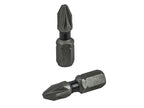 Pozidriv Impact Screwdriver Bits PZ3 x 75mm (Pack 3)