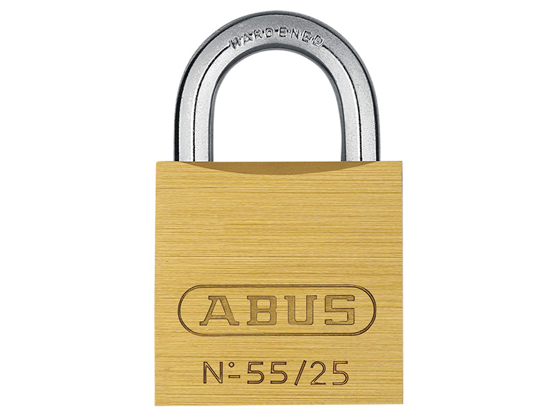 55/40mm Brass Padlock 63mm Long Shackle Keyed Alike 5402