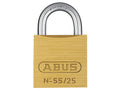 55/40mm Brass Padlock 63mm Long Shackle Keyed Alike 5402