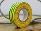 PVC Electrical Tape Green / Yellow 19mm x 20m                                   