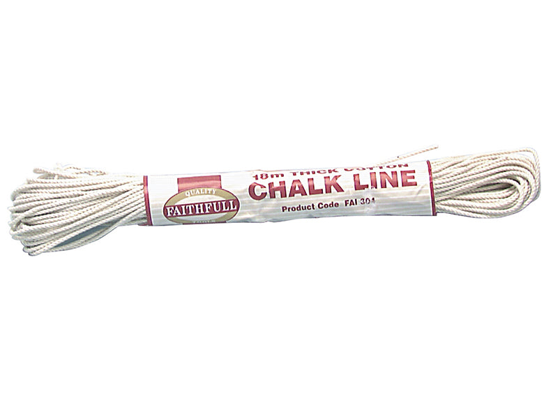 304 Thick Cotton Chalk Line 18m (Box 12)                                        