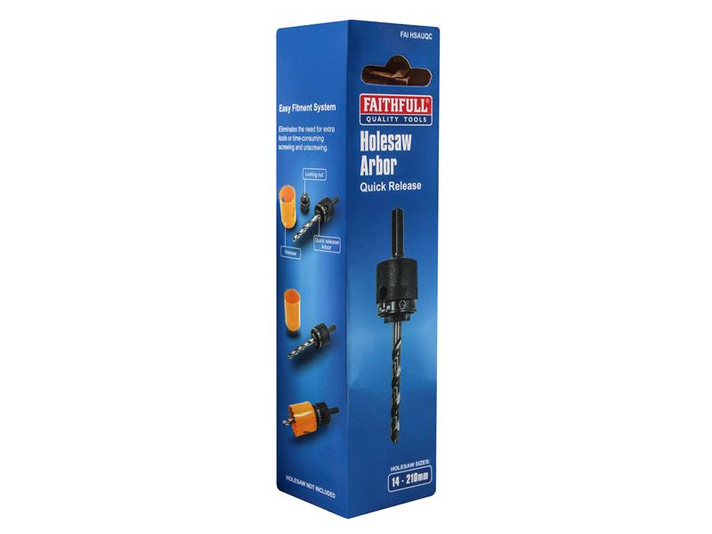 Universal Quick Release Holesaw Arbor Set                                       
