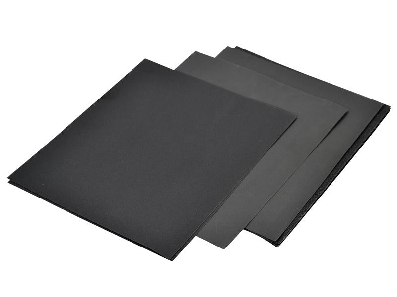 Cork Block Wet & Dry Sanding Sheets Assorted (Pack 10)                          