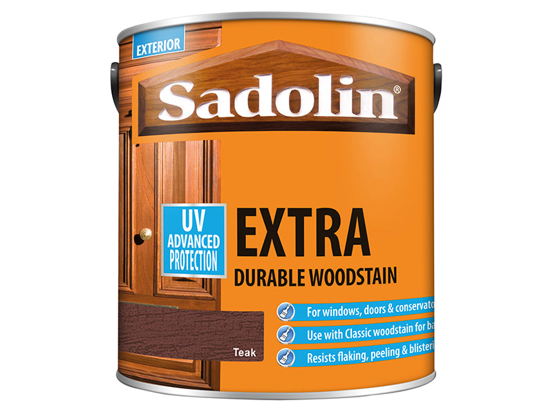 Extra Durable Woodstain Teak 2.5 litre