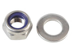 Nyloc Nuts & Washers A2 Stainless Steel M12 ForgePack 6                         