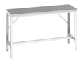 Verso Adjustable Bench, Lino Top 1500 x 600mm