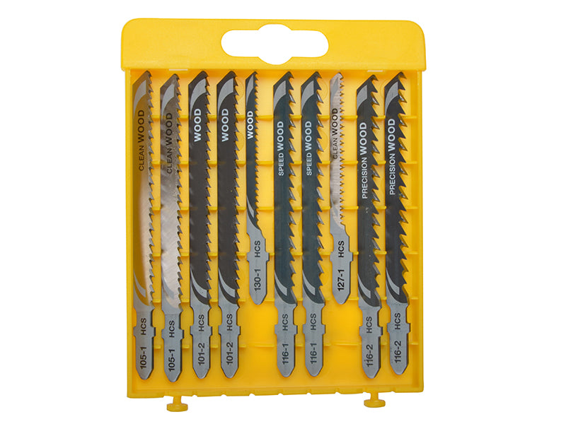 HCS Wood Jigsaw Blades Variety Pack of 10