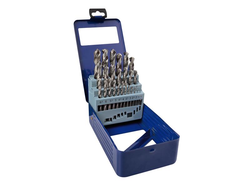 HSS Drill Bit Set, 25 Piece                                                     