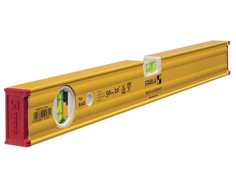 80 AS Spirit Level 2 Vial 19167 90cm
