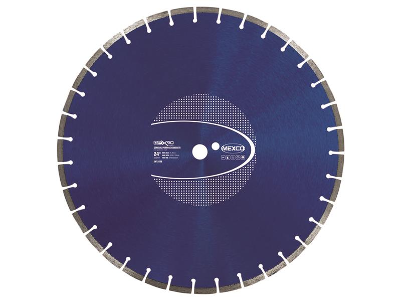GPX90 Concrete Diamond Blade 600 x 25.4mm