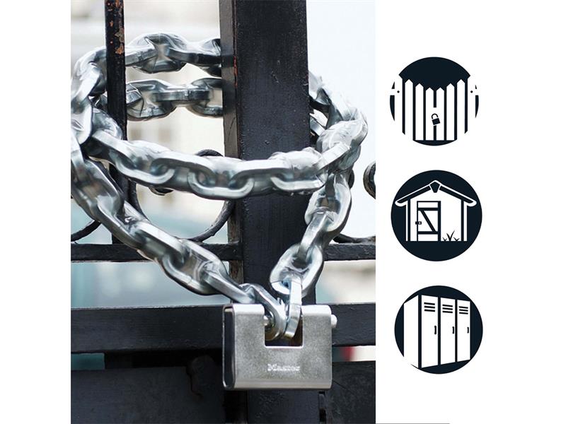 Armoured 90mm Zinc Body Shutter Padlock