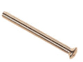 Nickle Plated Switch/Socket Plate Screws 3.5 x 50mm (Pack of 10)                