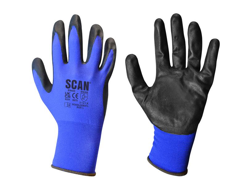 Max - Dexterity Nitrile Gloves - XXL (Size 11)