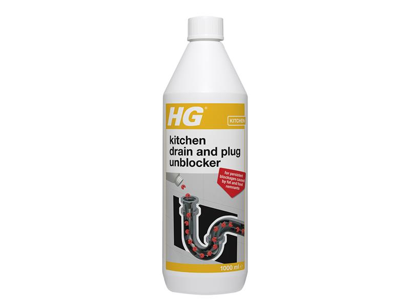 Kitchen Drain and Plug Unblocker 1 litre                                        