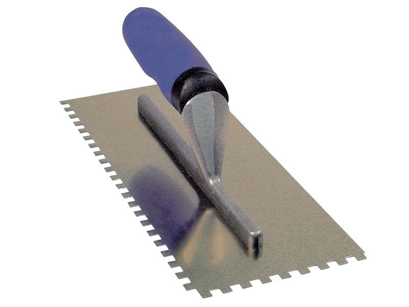 Professional Stainless Steel Adhesive Trowel Square Notches 8mm