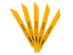 Bi-Metal Reciprocating Blade for Metal 203mm x 18 TPI (Pack 5)                  
